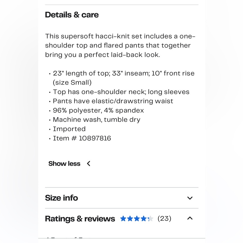 Light Blue Ribbed Knit Set - Picture 9 of 9